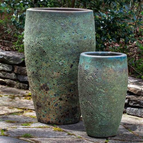 Ta Som Planter (terracotta In Angkor Green Mist) contemporary, terracotta, terra cotta, garden, planter