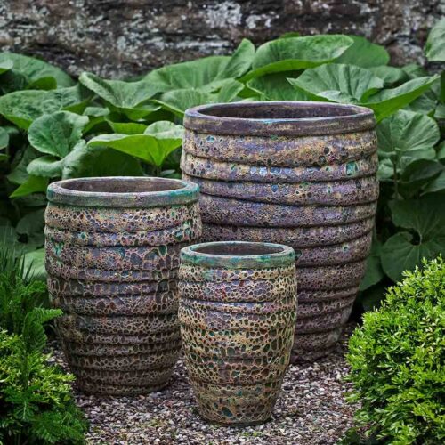 Guaracha Planter (terracotta In Angkor Green Mist) contemporary, terracotta, terra cotta, garden, planter