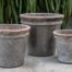 Baia Planter (glazed Terracotta In Beachcomber Grey Mist) contemporary, terracotta, terra cotta, garden, planter
