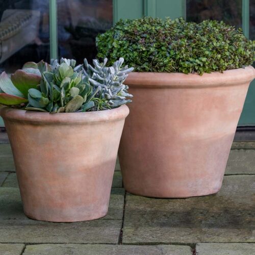 Cortona Planter Set, Large (terracotta) contemporary, terracotta, terra cotta, garden, planter