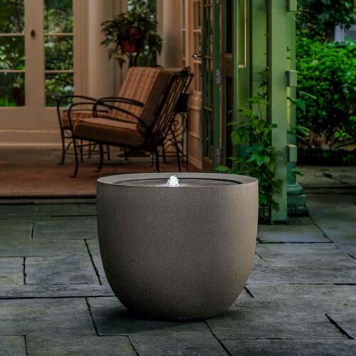 Alameda Fountain (fiberglass In Riverstone Finish)