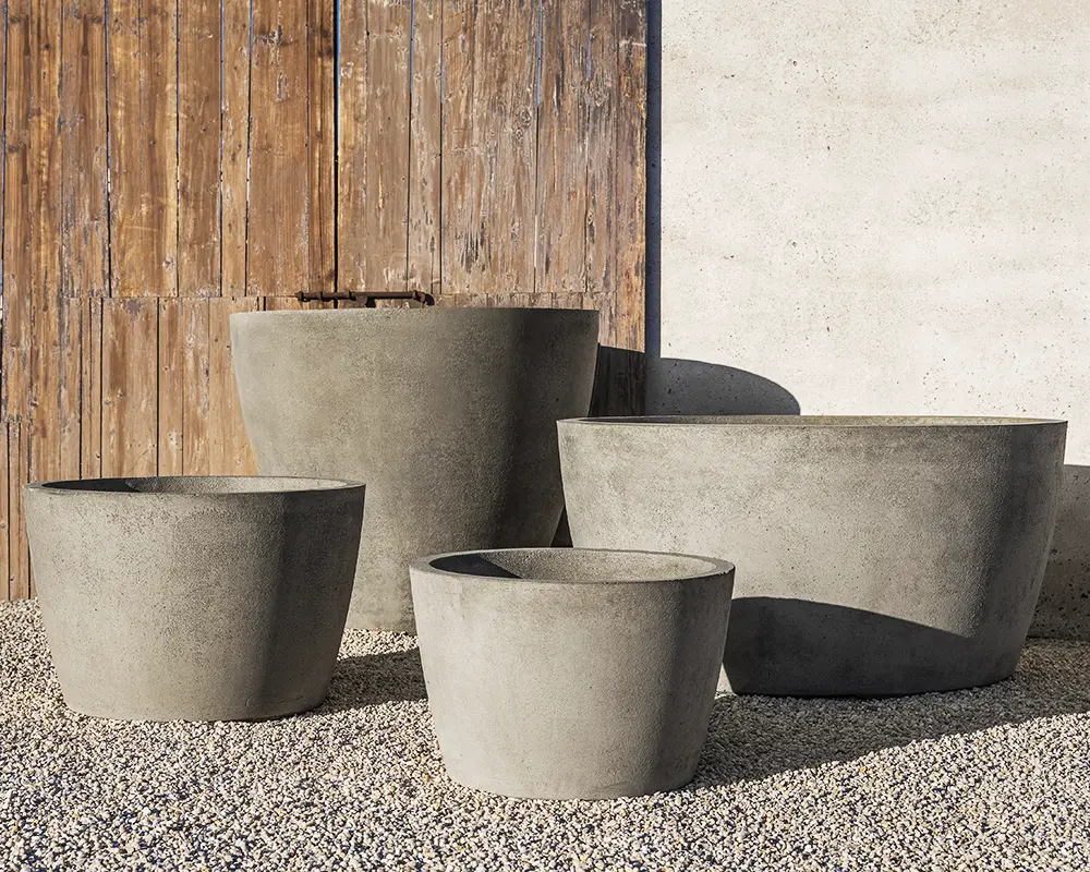 Cast Stone Planter Material3 cast stone planters