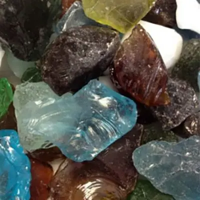 Confetti Fire Glass