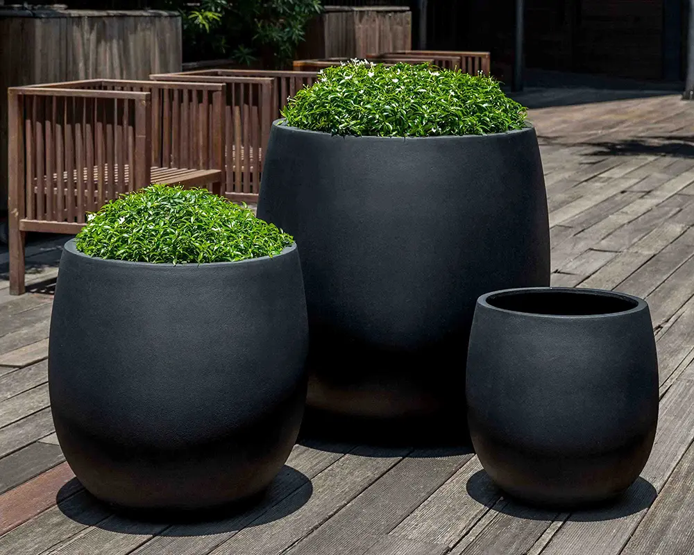 Fiberglass Planter Material2 fiberglass planters