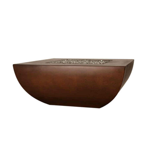 Legacy Square Fire Table legacy square firepit radius edge outdoor patio yard modern