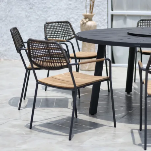 Meika Stacking Chair Wicker