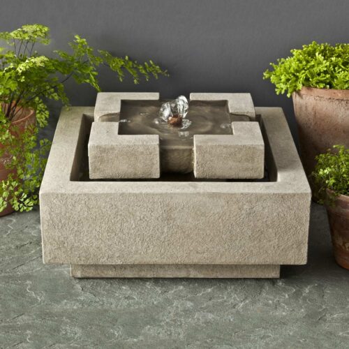 M Series Escala Fountain Material: Cast Stone Finish: Greystone