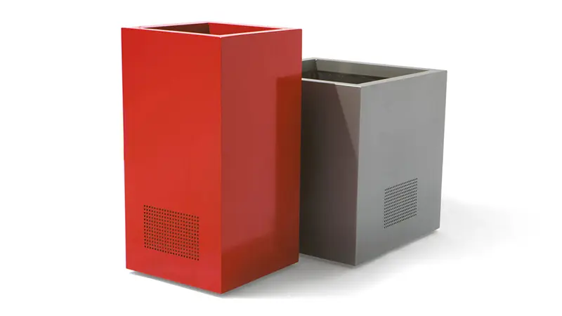Speaker Planter Option metal planters
