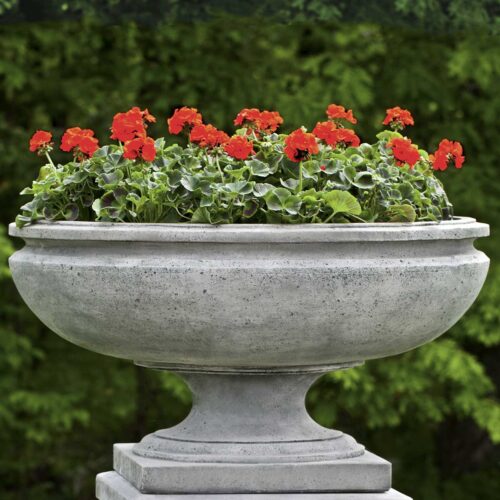 St Louis Planter (cast Stone In Alpine Stone Finish)