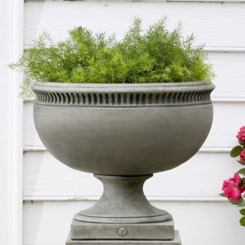Williamsburg Tayloe House Urn (cast Stone In Alpine Stone Finish)