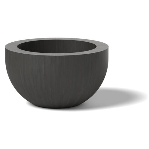York Cornice Planter Material: Aluminum Finish: Oxidized Zinc you planter ore curves planting aluminum steel corten