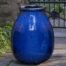 Appia Antica Jar (terracotta In Riviera Blue Glaze) contemporary, terracotta, terra cotta, garden, planter