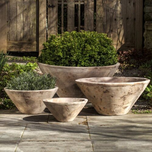 Brasilia Planters (terracotta In Antico Finish)