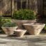 Brasilia Planters (terracotta In Antico Finish)