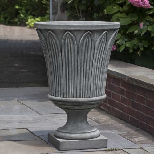 Las Palmas Urn (cast Stone In Alpine Stone Finish)