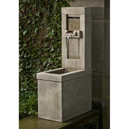 Lucas Fountain Material: Cast Stone Finish: Alpine Stone
