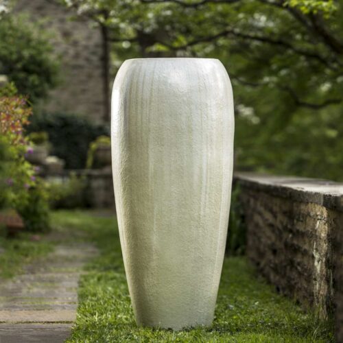 Marisol Jar (terracotta In Antique Pearl Glaze) contemporary, terracotta, terra cotta, garden, planter