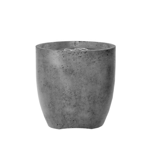 Pentola 2 Fire Pit (glass Fiber Reinforced Cement In Pewter)