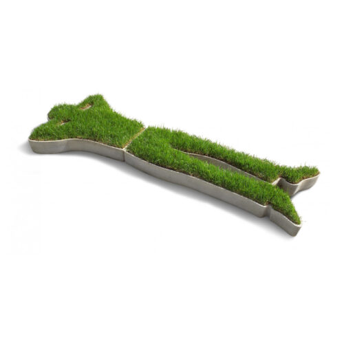 Relax Planter (fiber Cement In Gray)