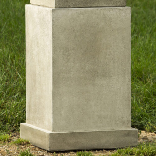 Savoy Pedestal Pd 194 (cast Stone In Verde Finish)