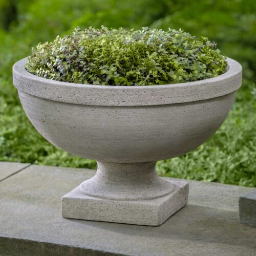 South Hampton Urn (cast Stone In Greystone Finish)