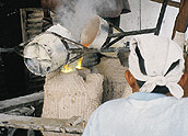 Step6 Pouring Brass