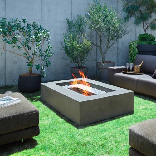 Wharf 65 Fire Pit Table (concrete In Natural)